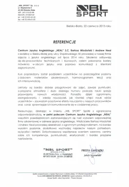 NBL SPORT Sp. z o.o.