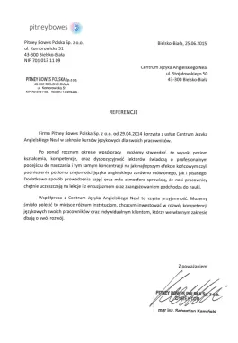 Pitney Bowes Polska Sp. z o.o.